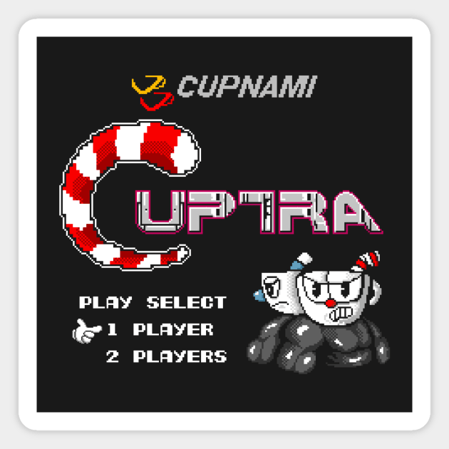 Cuptra Magnet by RetroPixelWorld